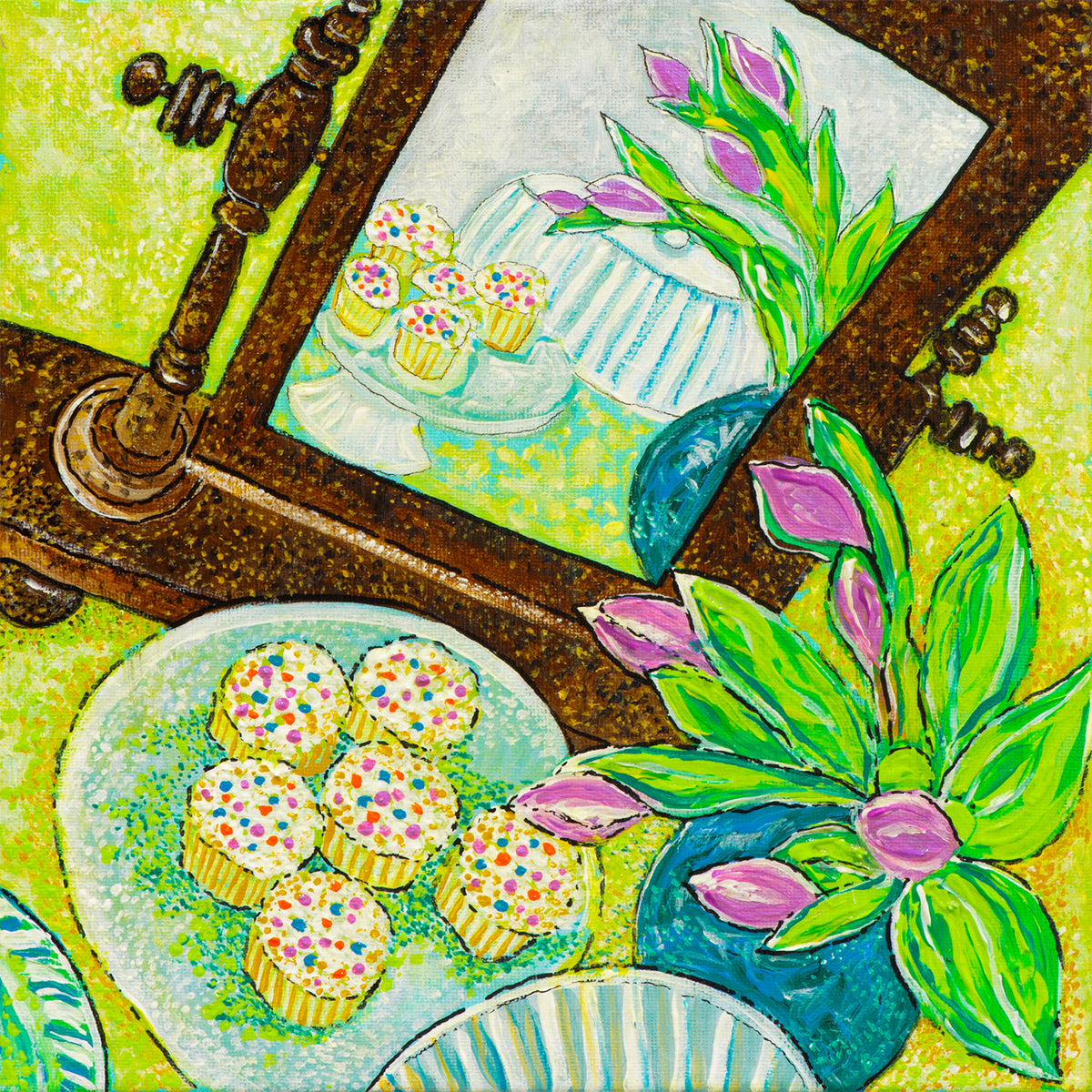 Cupcake Still Life 02 Print