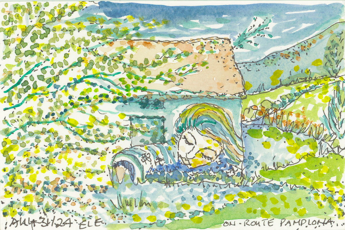 En Route Pamploma Print