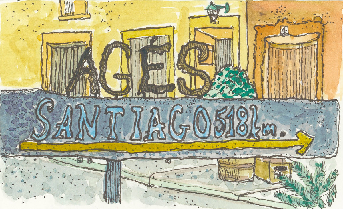 En Route to Burgos Print