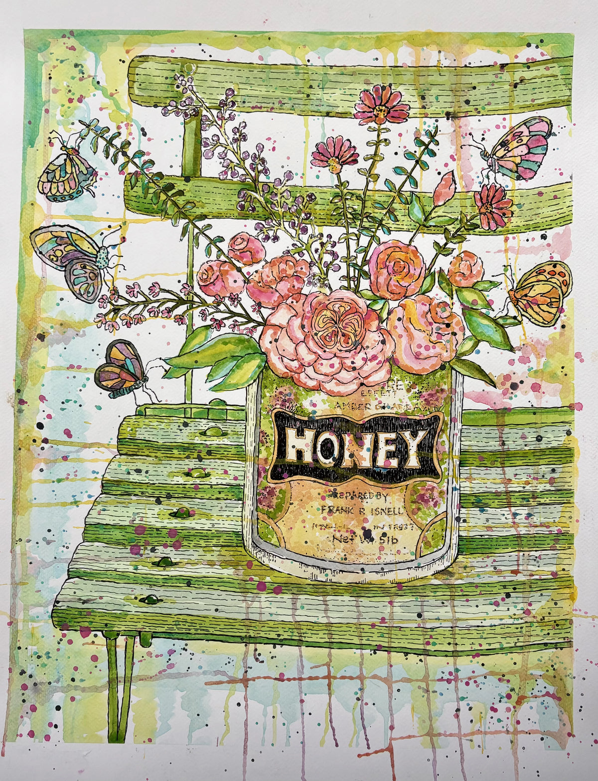 Honey Pot Print
