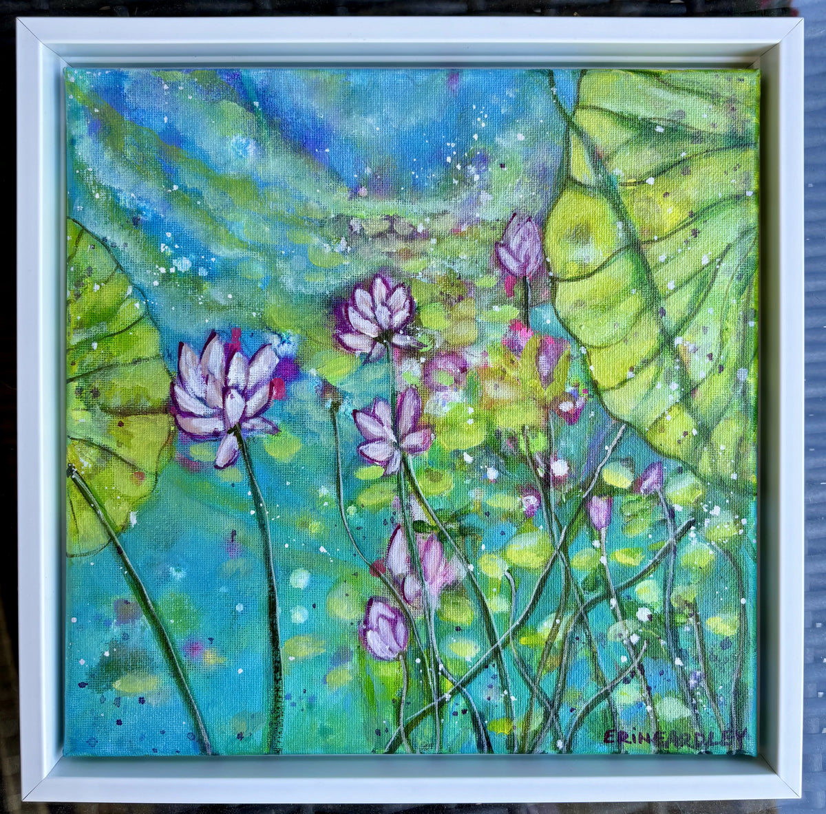 Water Lilies Below
