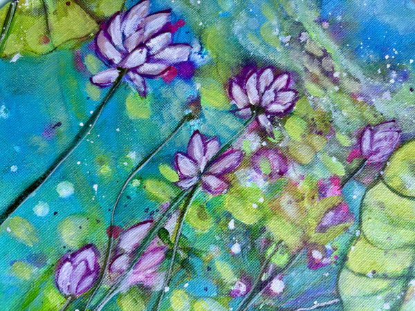 Water Lilies Below