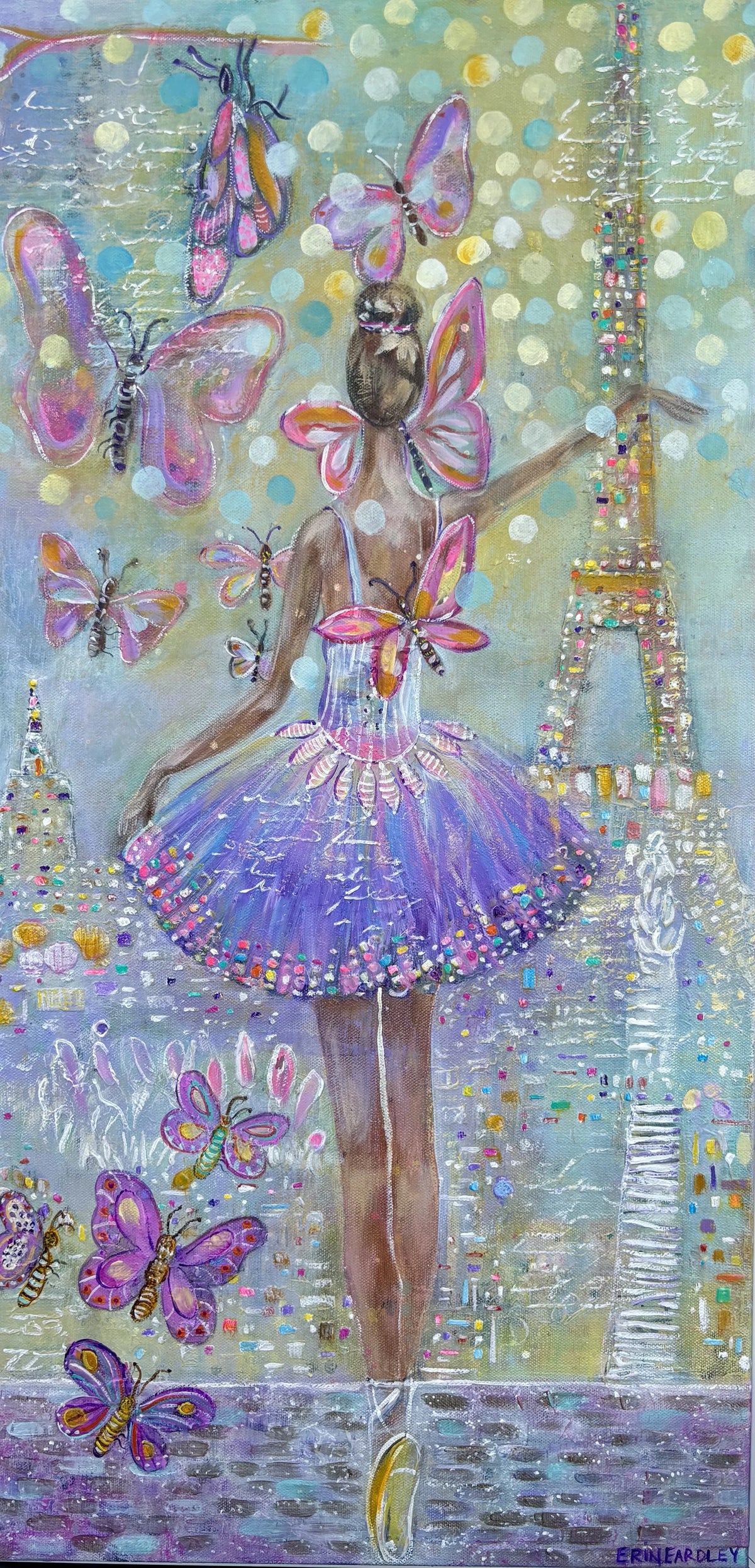 Paris Ballerina Print