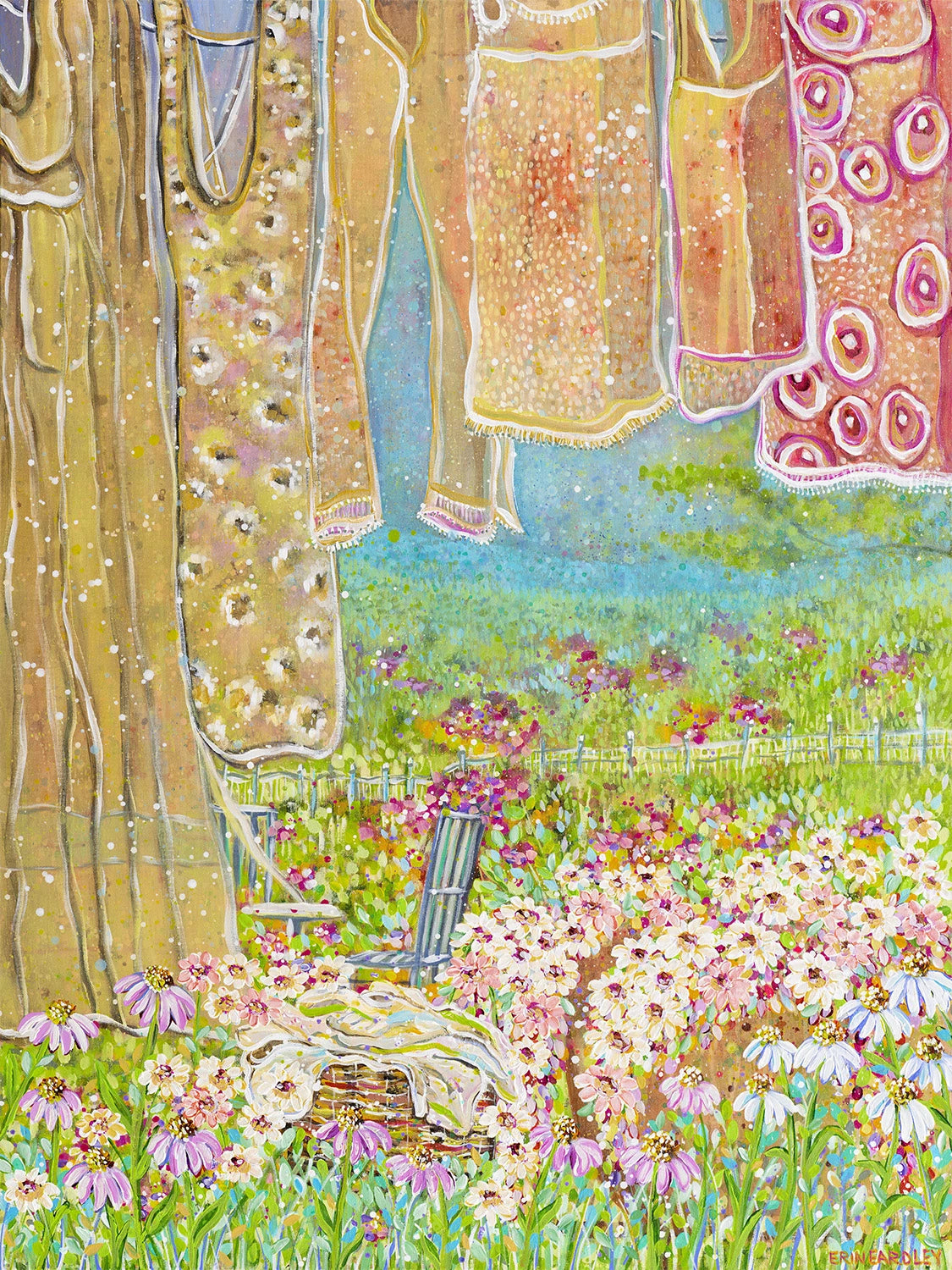 Laundry on the Line Print