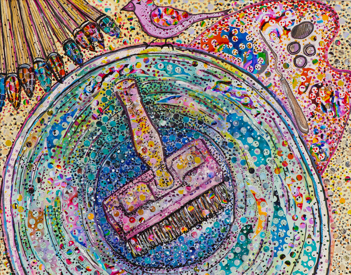 Paint Water Print