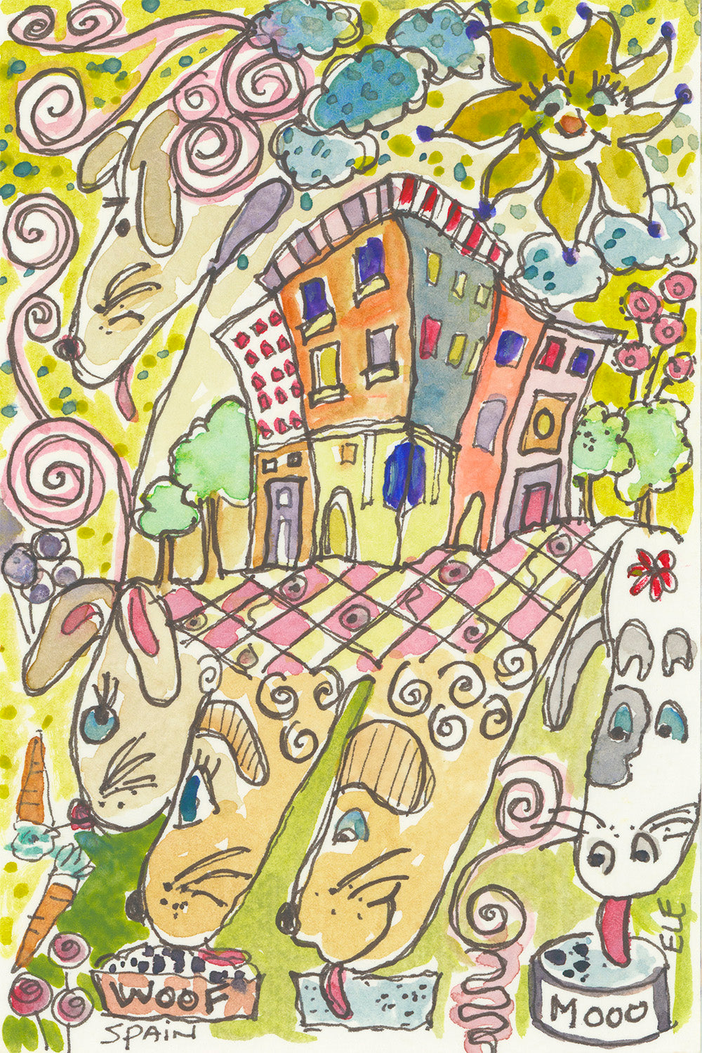 Spain Print