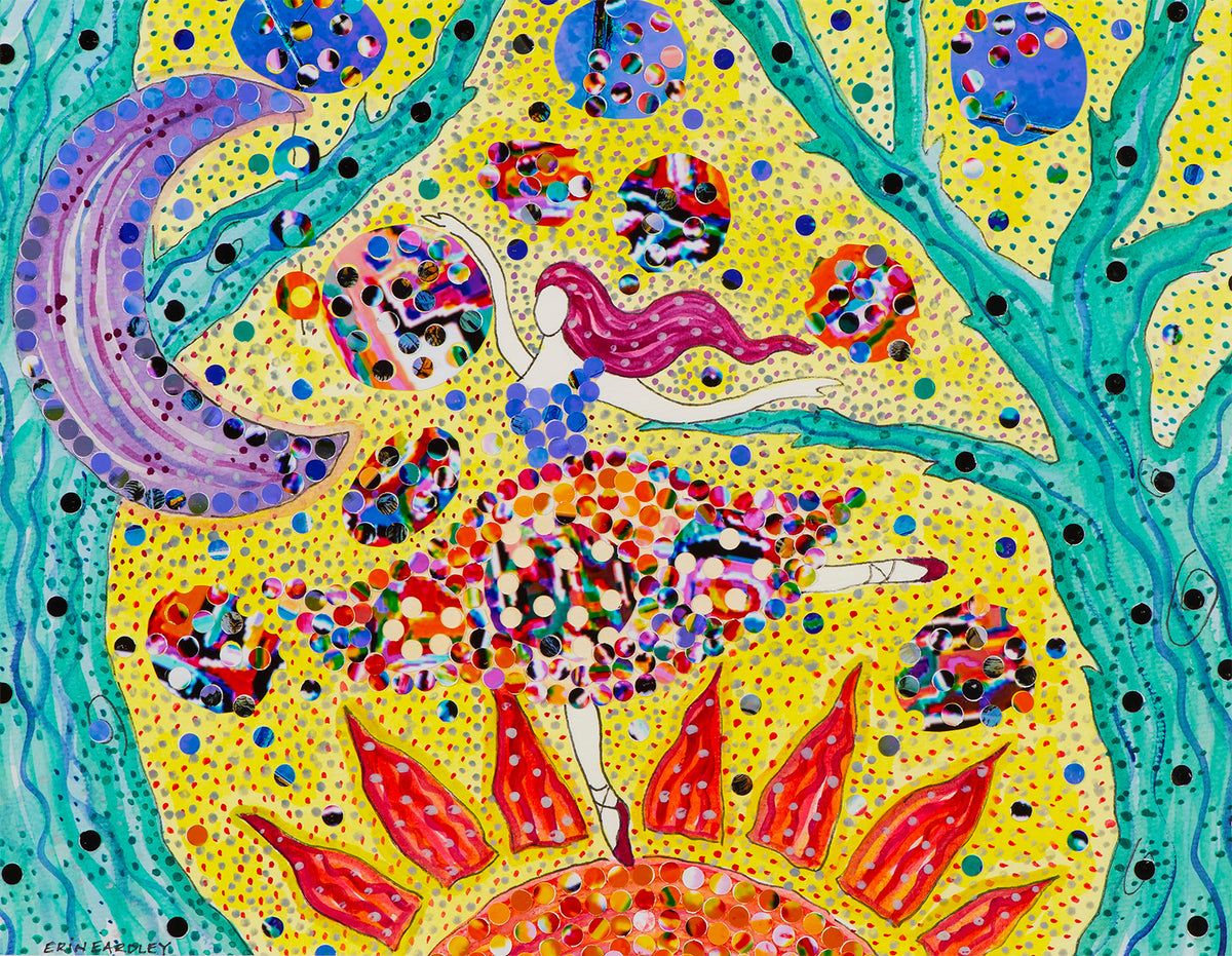 Sun and Moon Print