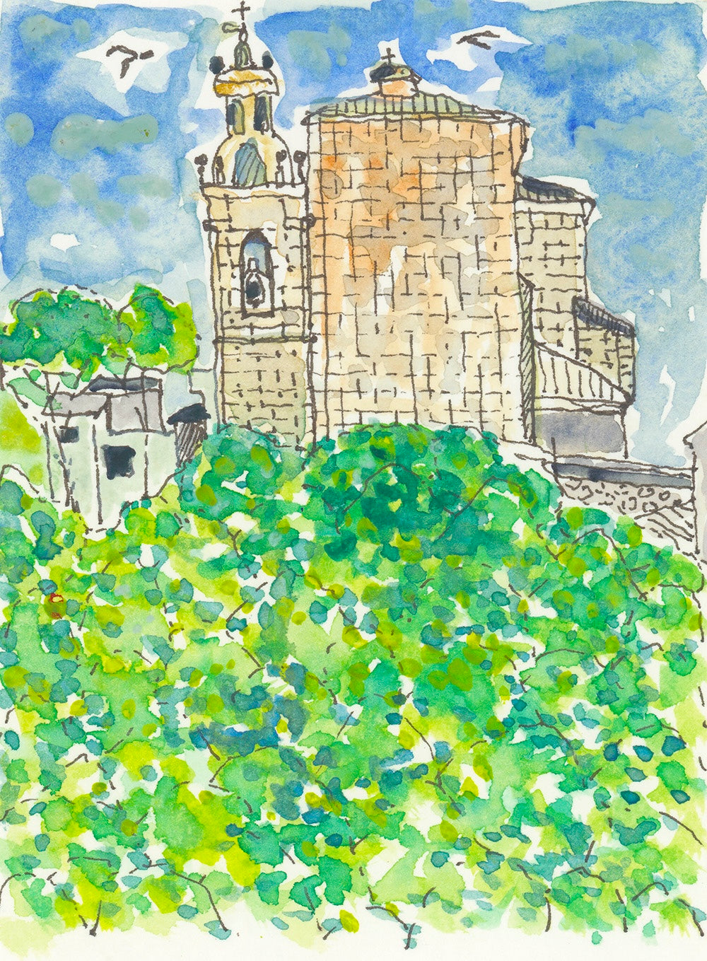 Torres del Rio Print