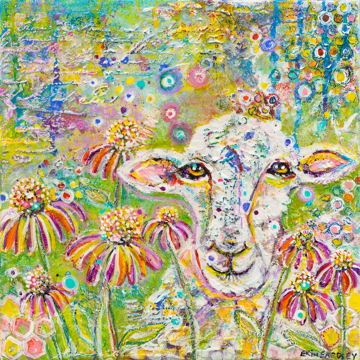 Wise Wool Print